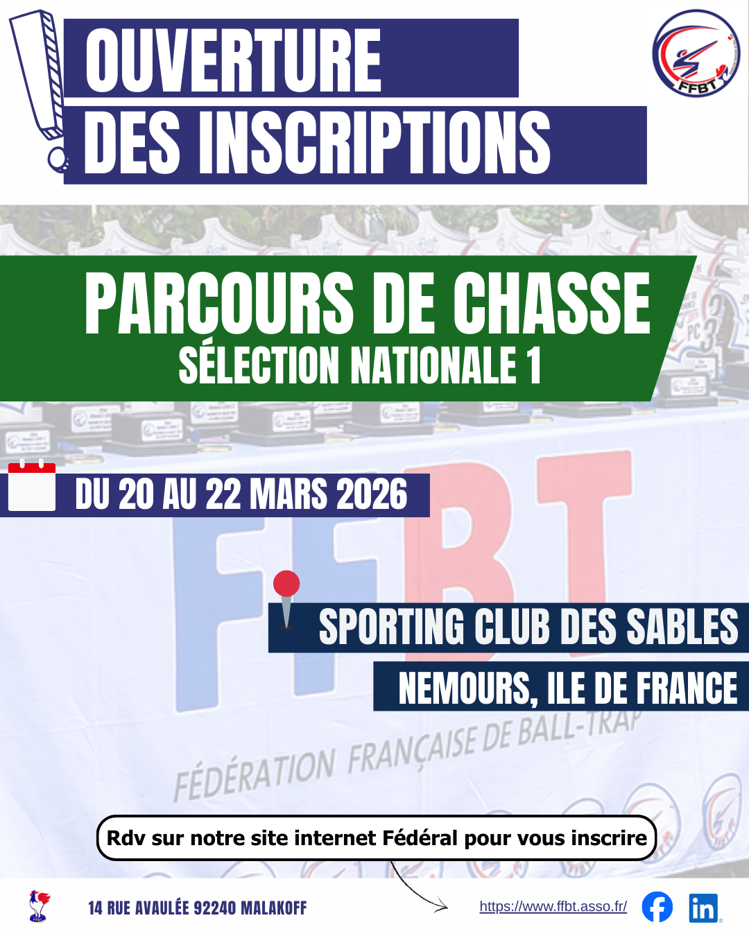 Communication ouverture compétition SN 1 PC